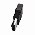 Miniatyrbilde 4 av 5: eSATA til SATA-adapter 7p Hunn eSATA til Hann SATA-kontakt for raskere dataoverføring Høy hastighet