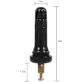 Miniatyrbillede 2 af 5: Dæktrykssensor Ventilarm Bildækventil (sort) (4 stk)