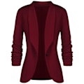 Pikkukuva 3 / 3: Blazer-neuletakki pitkillä hihoilla ja kauluksella - Dammode Kort kavaj