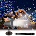Miniatyrbilde 4 av 5: Juleferie Adventskalender Jul Snø Projeksjonslys Led Snøshow Projektor, Juledekorasjon