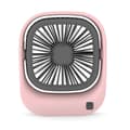 Håndholdt Mini Ventilator, Lille Bærbar Ventilator med Beslag, USB Genopladelig Vippe Ventilator - FARVE: style815