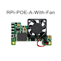 Pikkukuva 3 / 5: 3b+/4b Poe Hat -moduuli Power-over-ethernet -laajennuskortti jäähdytystuulettimella