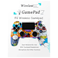 Miniatyrbillede 2 af 4: Trådløs controller til PS4/Pro/PS3/Slim/PC/Steam, Bluetooth controller, joystick, understøtter 6-akser, vibration, trykklik