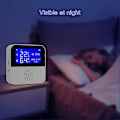 Miniatyrbillede 2 af 5: Tuya Smart Home WIFI Temperatur- og Luftfugtighedssensor Alarm Indendørs Udendørs Hygrometer Termometer Suppor