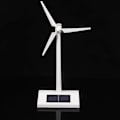 Miniatyrbild 5 av 5: 2-i-1 Vädermölla Solenergi Vindkraft Modell Student Utbildning Gåva Skrivbordsdekorationer