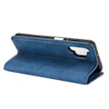 Miniatyrbillede 4 af 5: Skin-Touch Auto-absorberende Læder Cover med Wallet Stand til Samsung Galaxy A32 5G/M32 5G Case