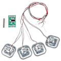Miniatyrbild 1 av 5: Hx711 Modul 4 st Personlig 50kg Halvbrygga Töjningsgivare Viktsensor Set