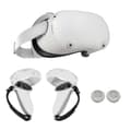 Miniatyrbillede 1 af 5: Nyt kompatibelt med Oculus Quest 2 Vr Touch Controller Håndtag Grip Case D