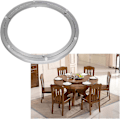 Miniatyrbild 3 av 3: Lazy Susan Snurrplatta Rotationslager för Matbord (12 tum)