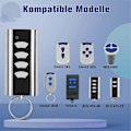 Miniatyrbilde 2 av 5: Fjernkontroll for Entrematic RCU 433-4K, RCU 433-2K, EA433 2KM, 433.92 Rullende Kode Garasjeport Fjernkontroll 2 stk