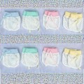 Miniatyrbild 2 av 2: Baby Pojke Flicka Anti-Repa Silke Bomull Vantar Mesh Andningsbara Dragsko Handskar För Nyfödda Småbarn Spädbarn 8-Pack (eyelet Vante), 2024 Ping