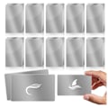 Miniatyrbillede 1 af 5: 100 stk. Metal Gravering Blank Farve Aluminiumsplader Lasergravering Visitkort Multi-Purpose Eng