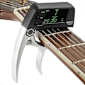 Miniatyrbild 2 av 2: Akustisk Gitarr Stämapparat Capo Snabbt Byte Nyckel 2 I 1 Delar