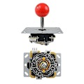 Miniatyrbillede 2 af 5: 5-Pin Arcade Joystick 4/8 Vejs Fighting Stick Reservedele til Spil Arcade DIY Joystick(A) jn
