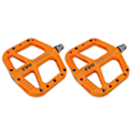 Miniatyrbillede 1 af 5: 1 par nylonpedaler X ATV skridsikre pedaler orange