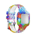 Miniatyrbild 1 av 5: Garmin Fit Jr 3/vivofit Jr 3 Andningsbart Armband - Svettbeständigt & Repskyddande färg: Kamouflagegrön