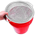 Miniatyrbild 1 av 4: Färg Silduk Mesh Rostfritt Stål Färg Emulsion Honung Tratt Filterlock Filterverktyg Produkt 60