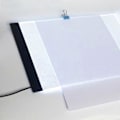Miniatyrbilde 3 av 5: A4 LED Tegnebrett - Lysbord / Lystavle - Bærbar Hvit 1 stk