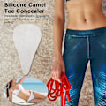 Miniatyrbillede 2 af 5: Silikone Camel Toe Skjuler Genanvendelig Sporløs Usynlig Klæbende Til Kvinder Leggings Badetøj Vandtæt Dækpude