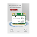 Miniatyrbilde 4 av 5: 1200m Wifi Trådløst LAN Dual Band 2.4g 5ghz Bluetooth 4.2 Gigabit Trådløst LAN Adapter For Win7 Win8 Win10 Linux 8265hmw