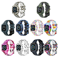 Miniatyrbild 5 av 5: Garmin Fit Jr 3/vivofit Jr 3 Andningsbart Armband - Svettbeständigt & Repskyddande färg: Kamouflagegrön
