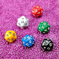 Pikkukuva 2 / 5: Noppa, 20-sivuinen Noppa Gem, Noppapeli, Noppasetti, Noppapelit