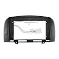 Miniatyrbilde 1 av 5: 2din Bilradio Fascia For 2005-2010 Dvd Ramme Plate Adapter Monterings Dash Inat Bezel-Yogu