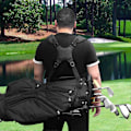 Miniatyrbild 4 av 5: Bärbar Golf Axelrem Golfbag Rem Ersättning Komfort Axel Justerbar Rem Golfbag