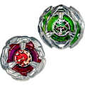 Pikkukuva 2 / 4: Beyblade X Kaksoispaketti Chain Incendio 5-60HT Balance & Arrow Wizard 4-60N (Puolustus