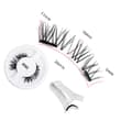 Magnetic eyelashes with V-shaped applicator and quantum magnets Model 1