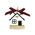 Miniatyrbild 2 av 5: Presenter för Inflyttning av Huset Ornament Trä 2024 Med Presentask Ornament Första Julen I Vårt Nya Hem 2024 Julpynt