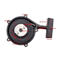 Miniatyrbild 2 av 4: Dragstart för motor Gy6 150Cc 180Cc 200Cc 250 260 Handdragstart för Jinlang Jinling JLA-925E