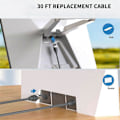 Miniatyrbilde 5 av 5: For Star Link Gen3 Kabel 3. generasjon Router Link RJ45 Nettverkskabel 3. generasjon Kabelforlengelse