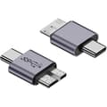 Miniatyrbillede 1 af 4: USB 3.0 Type C Han til Micro B Adapter til Harddisk og Telefon