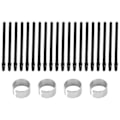 Miniatyrbilde 3 av 5: 20 stk. Grafisk tegnebrett Standard pennespisser Stylus med 4 stk. Pennfjerner Stylus-sett for tegning JP
