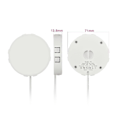 Miniatyrbillede 5 af 5: Indbygget opladerladestation, hurtig opladning til smartphone, kontor, spisning, kaffe, sengeborde i træ