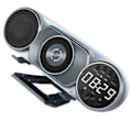 Miniatyrbild 2 av 4: Trådlös Laddning Bluetooth Högtalare FM Radio TF AUX USB Handsfree Väckarklocka Dekoration Ambient Li
