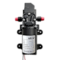 Miniatyrbillede 1 af 5: 1/2 tomme 12v 70w Dobbelt Ekstern Gevind Selvansugende Vand Elektrisk Membranpumpe