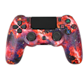 Miniatyrbillede 1 af 4: Trådløs controller til PS4/Pro/PS3/Slim/PC/Steam, Bluetooth controller, joystick, understøtter 6-akser, vibration, trykklik