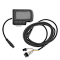 Miniatyrbillede 1 af 5: E-Bike EN06 LCD Display Kontrolpanel 24-48V, Til Elektrisk Cykel Scooter 6 Pin FQ