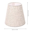 Miniatyrbild 2 av 3: Tyglampskärmar Ljuskrona Vägglampa Skydd Lamp Tillbehör