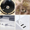 Miniatyrbillede 5 af 5: LED USB Natlys til Baby Børn med Afbryder, Yolovi Får Natlys til Soveværelse Børn Ved Sengen (Får Form)