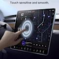 Pikkukuva 4 / 5: Tesla Model 3 / Y:n HD-selkeä auton näytön navigointisuojakalvo, karkaistu lasi