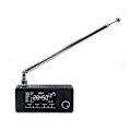 Miniatyrbilde 1 av 4: 0.  5--108mhz SI4732 Radio, Mini Radio Mottaker HF SW MW VHF Radio Mottaker