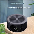 Miniatyrbild 2 av 5: YT200 LED Projektor Portabel Mini USB Projektor med Inbyggd Högtalare för - Fjärrkontroll, Högtalare, IOS-Kompatibel