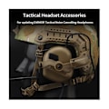 Miniatyrbillede 2 af 5: Headset Skinnebeslag 360 Graders Rotation Headset Hjelm Guide Adapter Passer Til Ops Core Arc Og Skinne-c