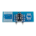 Miniatyrbillede 3 af 5: hgSOIC8 SOP8 Flash Chip IC Test Clips Socket Adapter Programmer BIOS/24/25/93