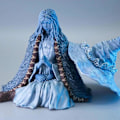 Miniatyrbilde 4 av 5: Resinpynt med heksdesign for kvinner
