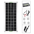 Miniatyrbild 1 av 5: 30W Polykristallin Solpanel Flexibel Solpanel För Camping Bil Resor Utomhus Nödkraft A