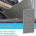Pikkukuva 3 / 5: 4 kpl Kuivausrummun Sienisuodattimia Yhteensopiva Whirlpool Bauknecht HX 481010354757 Yalo -mallin kanssa